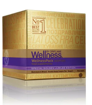 Wellness Pack для женщин (Астаксантин, Омега-3, Минералы)Золотая коллекция